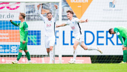 Der dritte Streich: Niklas Determann traf in der Nachspielzeit für Lotte.