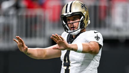 Muss einige Zeit lang aussetzen: Saints-Anführer Derek Carr.