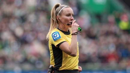 Schiedsrichterin Fabienne Michel hat gute Perspektiven.
