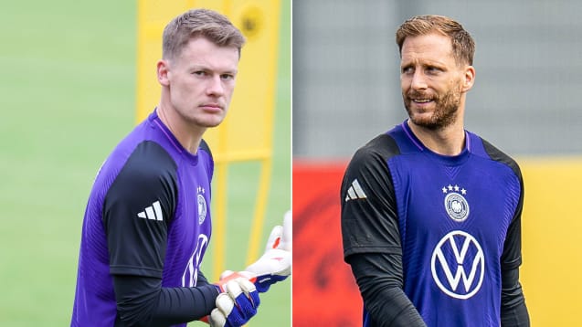 Alexander Nübel und Oliver Baumann buhlen um den Platz im deutschen Tor.