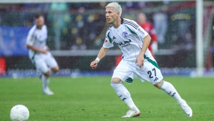 Lino Tempelmann, mittlerweile mit der Nummer 27 unterwegs, hinterließ beim Test gegen Aarau einen guten Eindruck.