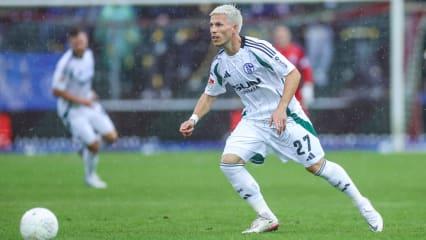 Lino Tempelmann, mittlerweile mit der Nummer 27 unterwegs, hinterließ beim Test gegen Aarau einen guten Eindruck.