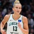 Leonie Fiebich steht mit den New York Liberty in den WNBA Finals.