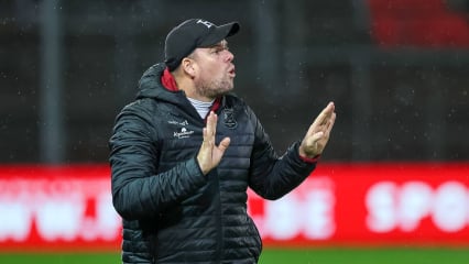 Auf die Tribüne verbannt: Marc Unterberger.