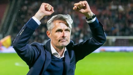 Siegertyp in Deventer: Mit den Go Ahead Eagles - hier eine Szene aus dem Jahr 2022 - feierte Kees van Wonderen einst Erfolge.