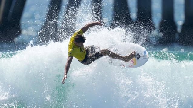 Leon Glatzer ist deutscher Meister im Surfen.