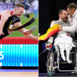 Tanja Scholz machte im Schwimmen den Anfang, inzwischen hat sie Gesellschaft bekommen. Das sind die deutschen Paralympics-Sieger von Paris