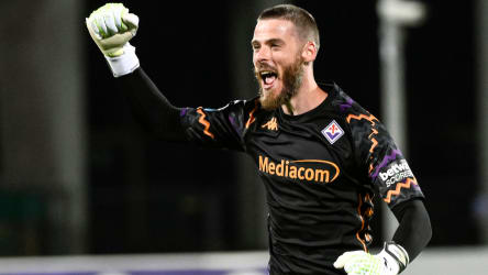 Matchwinner gegen Milan: Fiorentina-Keeper David de Gea (ehemals Manchester United).