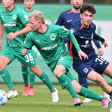 Test gegen 1860 München: Jomaine Consbruch am Ball.