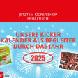 Kalender im kicker-Shop