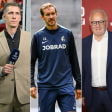 Nils Petersen (li.) und Fritz Keller (re.) prägten den SC Freiburg lange Zeit selbst. Nun beobachten sie gespannt, wie sich der Verein mit Julian Schuster (Mitte) entwickelt.