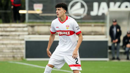 Erste Minuten im VfB-Dress: Ameen Al-Dakhil.