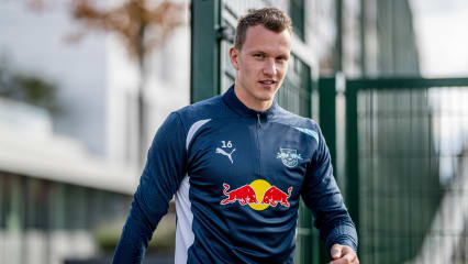 RB-Trainingsklamotten statt DFB-Outfit ist das Motto von Lukas Klostermann in der Länderspielpause.