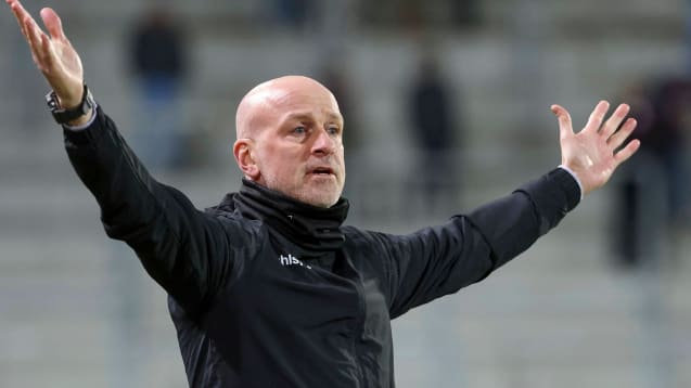 Mit Feuereifer an der Seitenlinie: Marco Antwerpen.