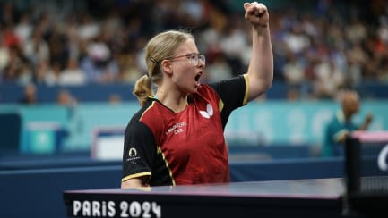 Holte überraschend Gold im Tischtennis: Sandra Mikolaschek.