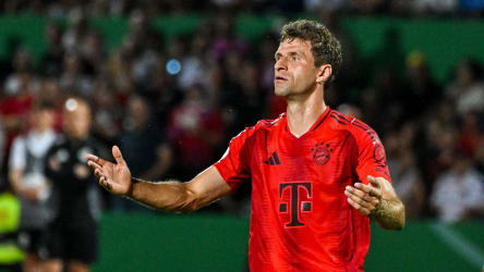 Matchwinner gegen Ulm und anschließend Mahner: Thomas Müller.