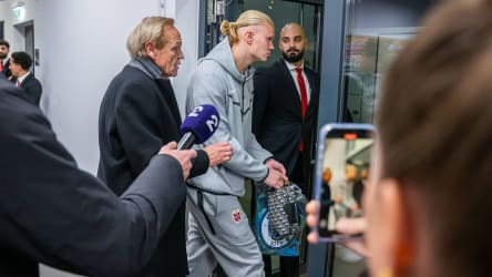 Diesmal schweigsam: Erling Haaland nach Norwegens 1:5 in Linz.