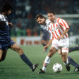 Ronaldo im Trikot der PSV Eindhoven gegen Bayer Leverkusen.