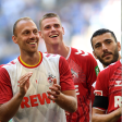 Drei, die es schwer haben: Christian Keller (r.) muss Lösungen für Marvin Schwäbe, Steffen Tigges und Sargis Adamyan (von links) finden.