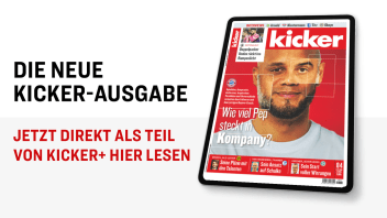 Die aktuelle kicker-Ausgabe.