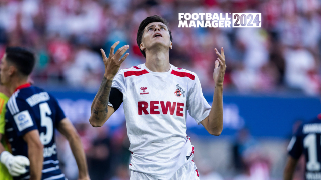 Fünf mögliche Herausforderungen für eine späte Karriere im Football Manager 2024. Darunter: Der 1. FC Köln.